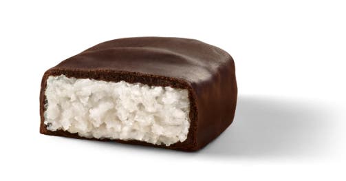cross section of mounds candy