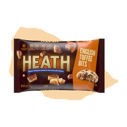 bag of heath chocolatey english toffee bits