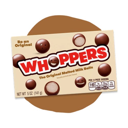 box of whoppers malted milk balls