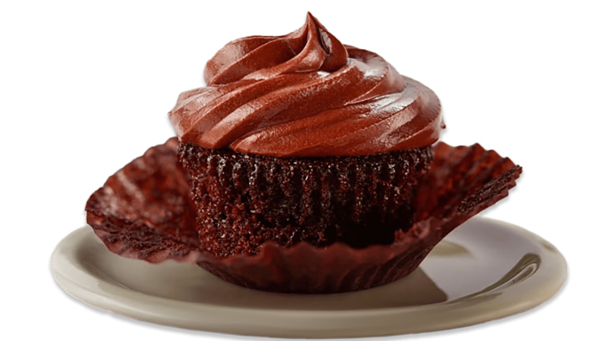 frosted chocolate cupcake