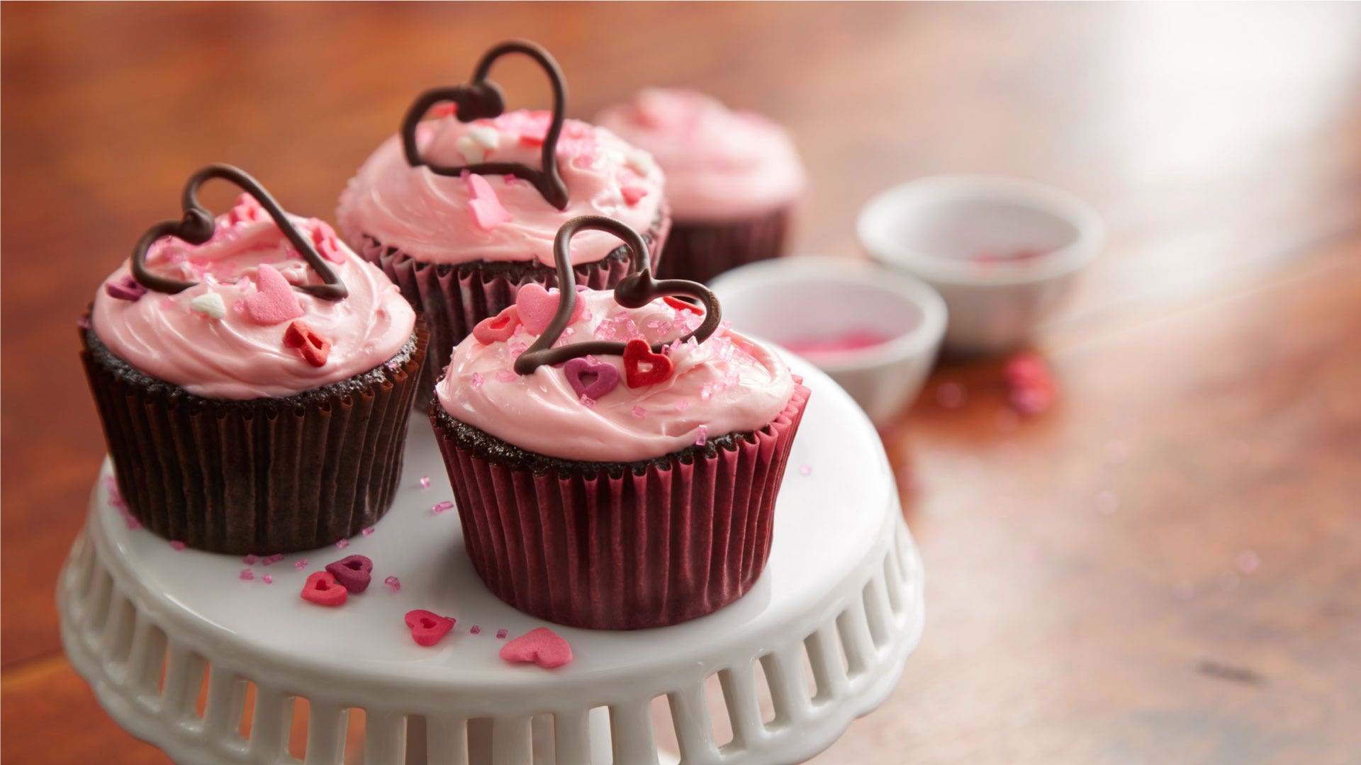 Image of Sweetheart Chocolate Cupcakes