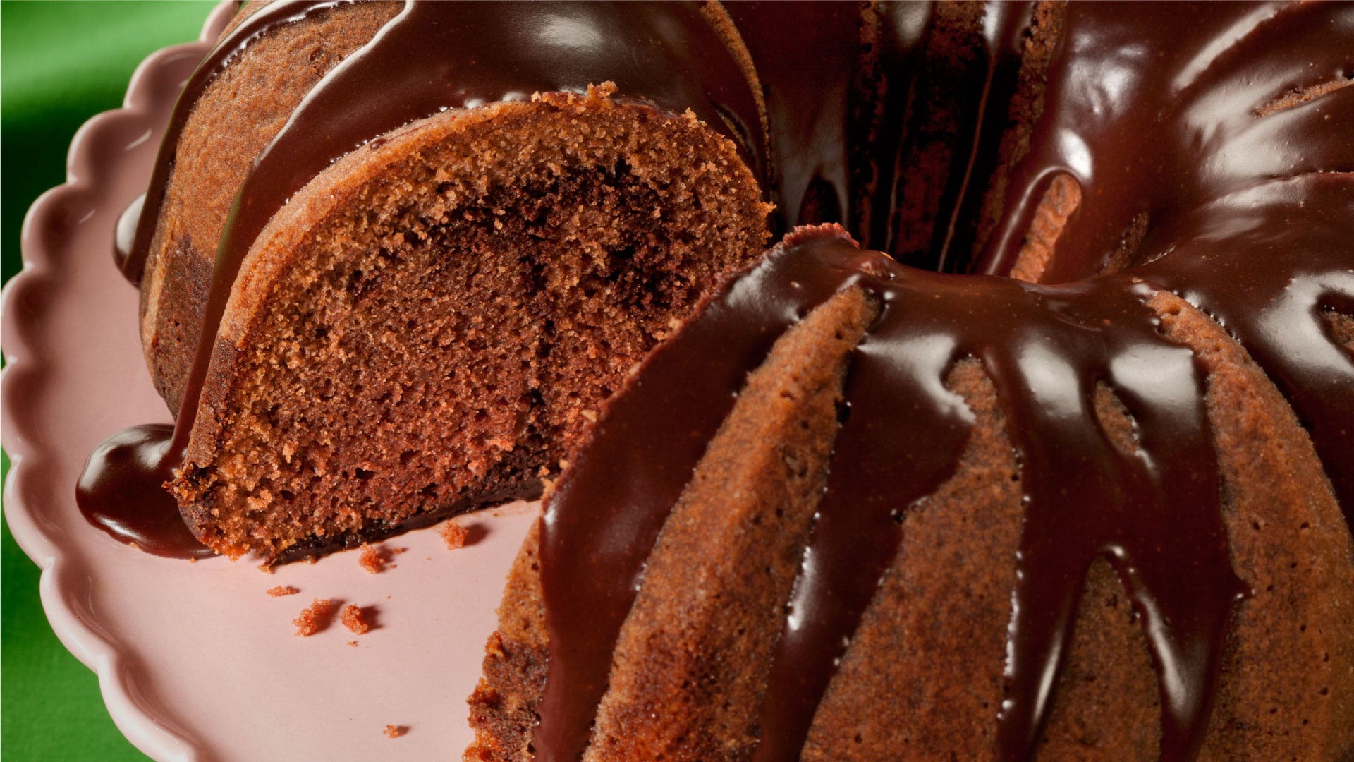 double chocolate swirl cake