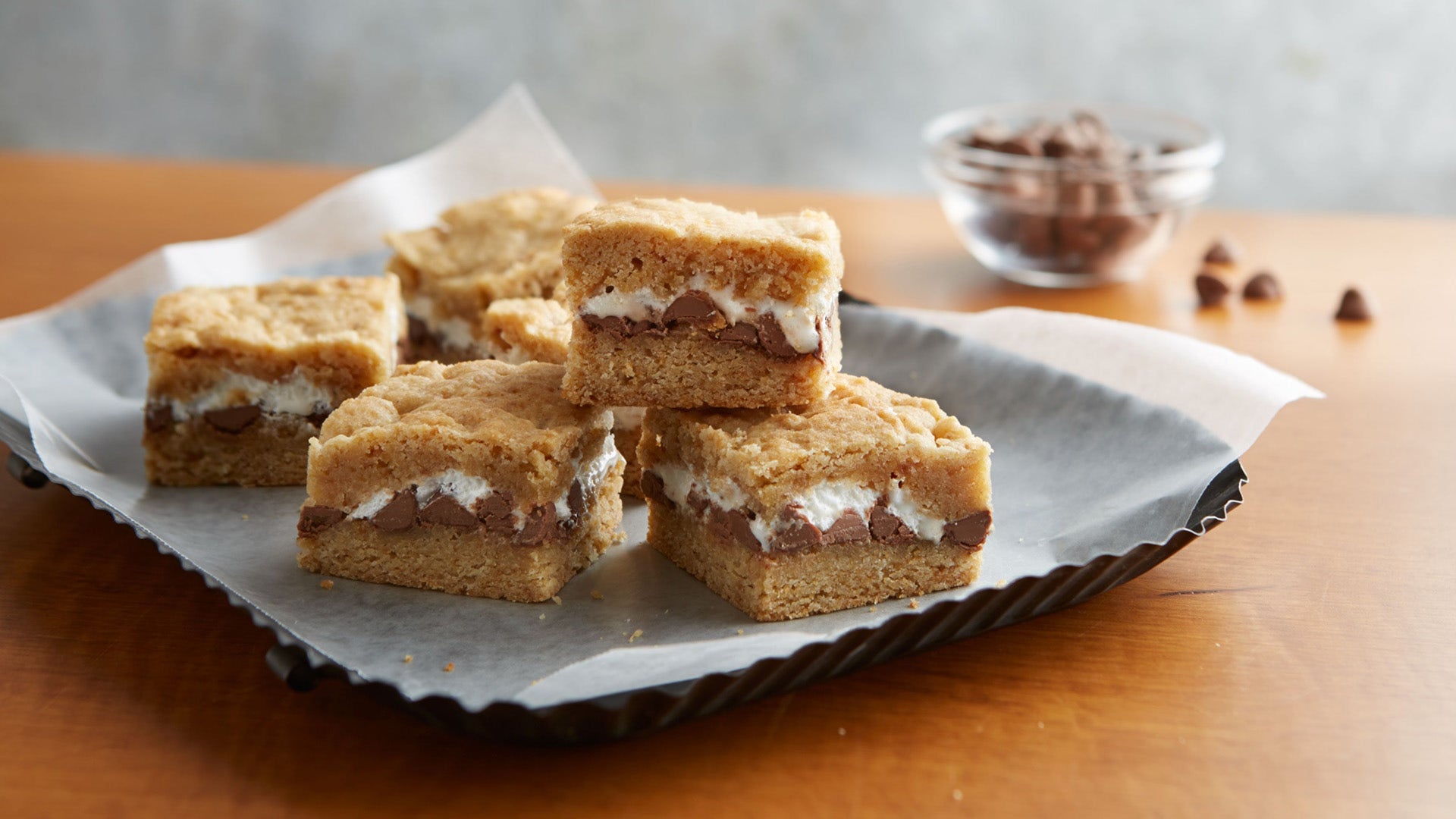 Image of S'mores Sandwich Bar Cookies