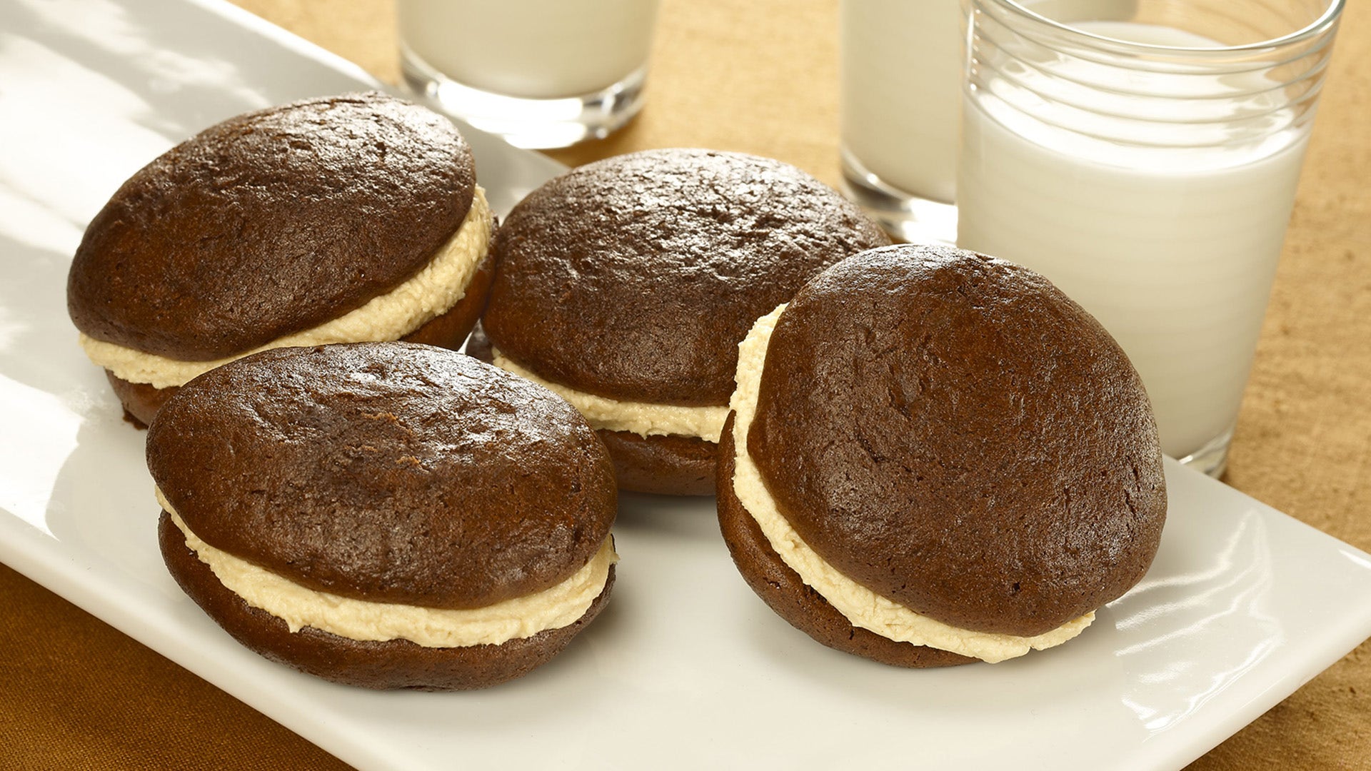 Image of Peanut Butter-Filled Whoopie Pies
