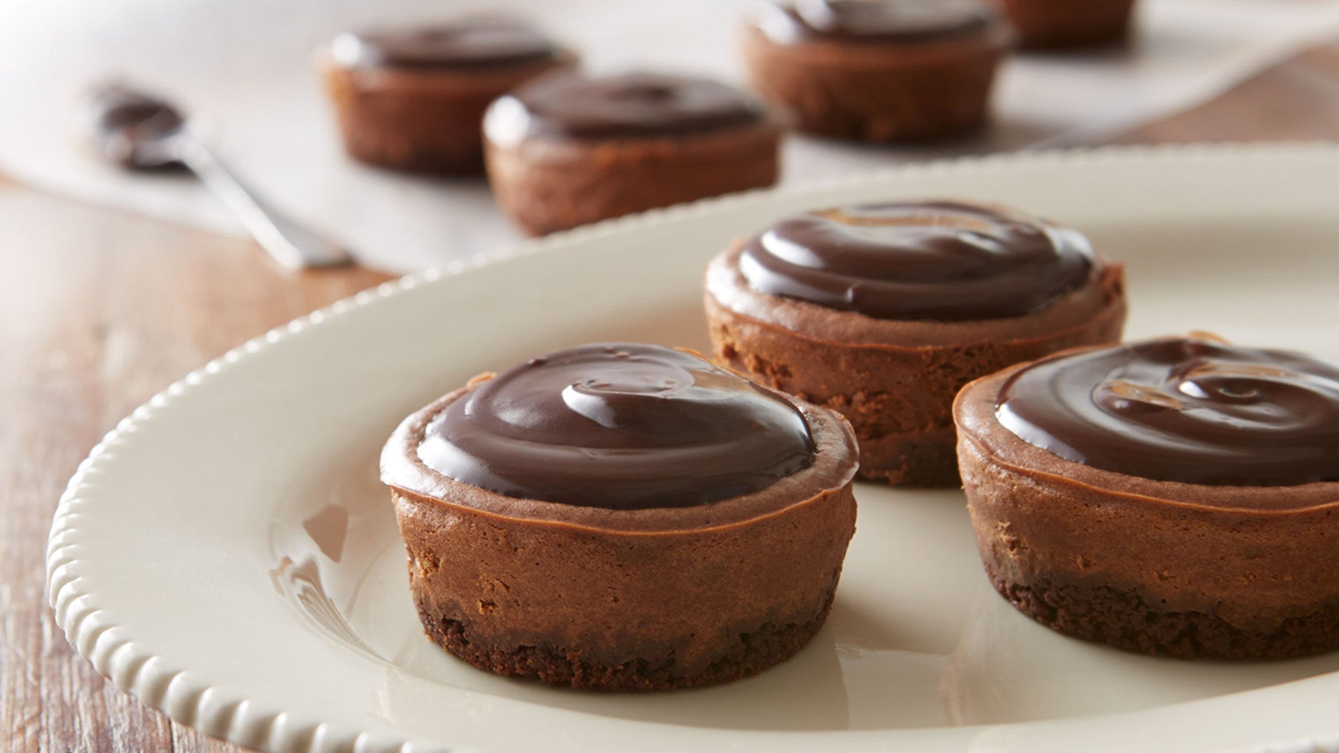 Image of Chocolate Mini Cheesecakes