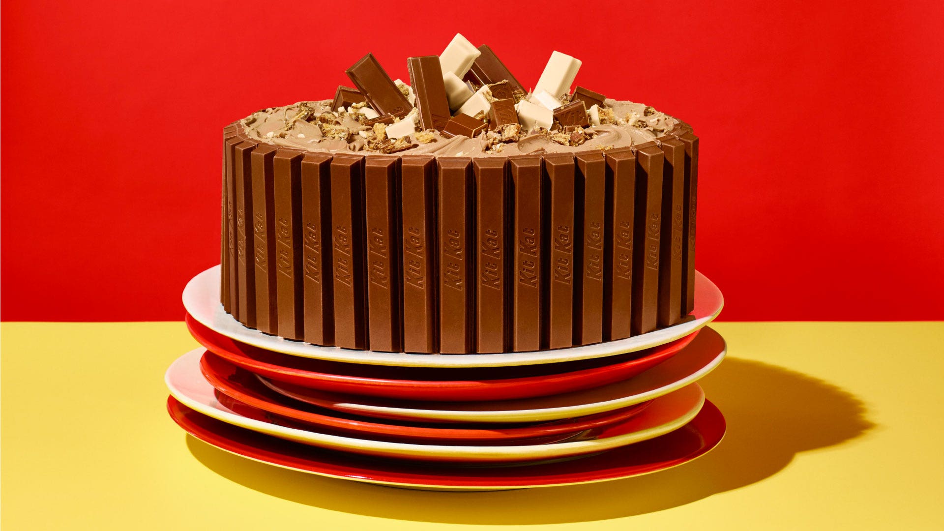 kit kat chocolate layer cake