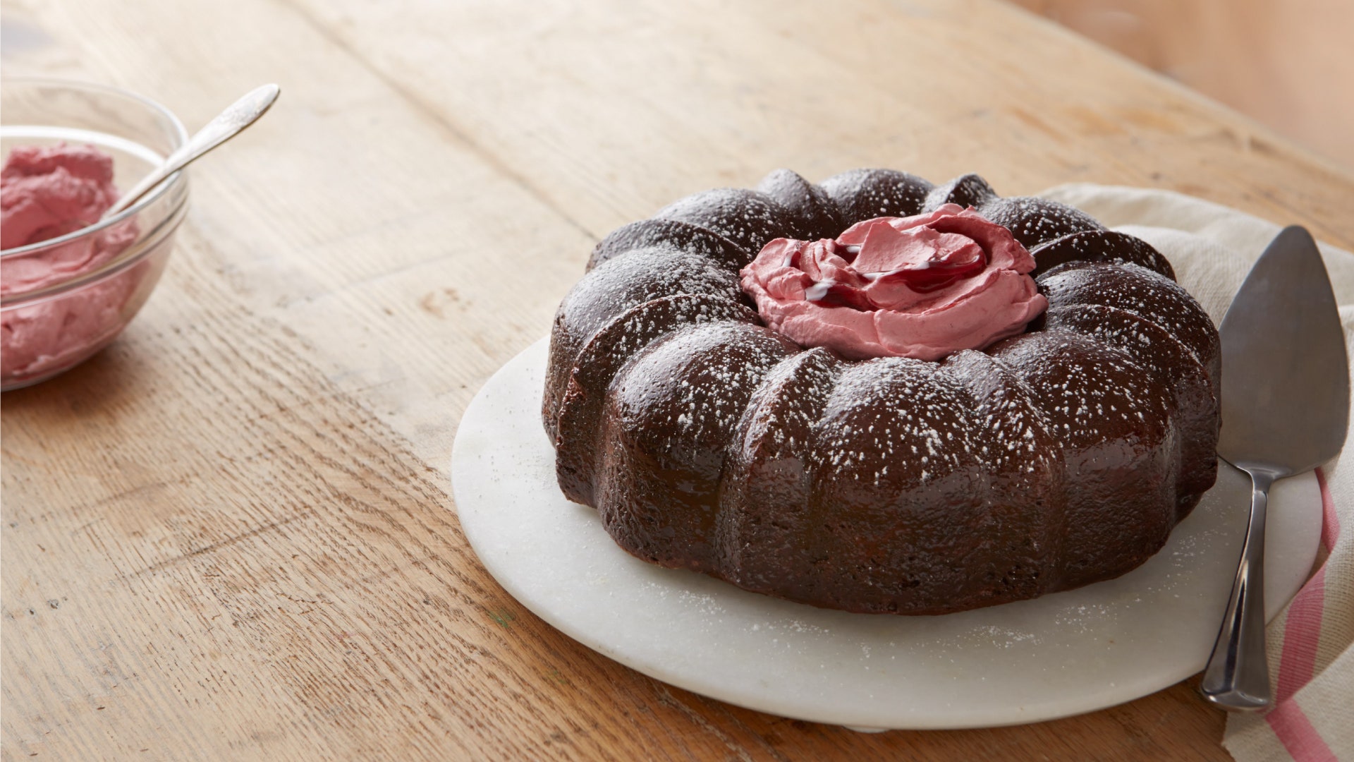 chocolate raspberry pound cake