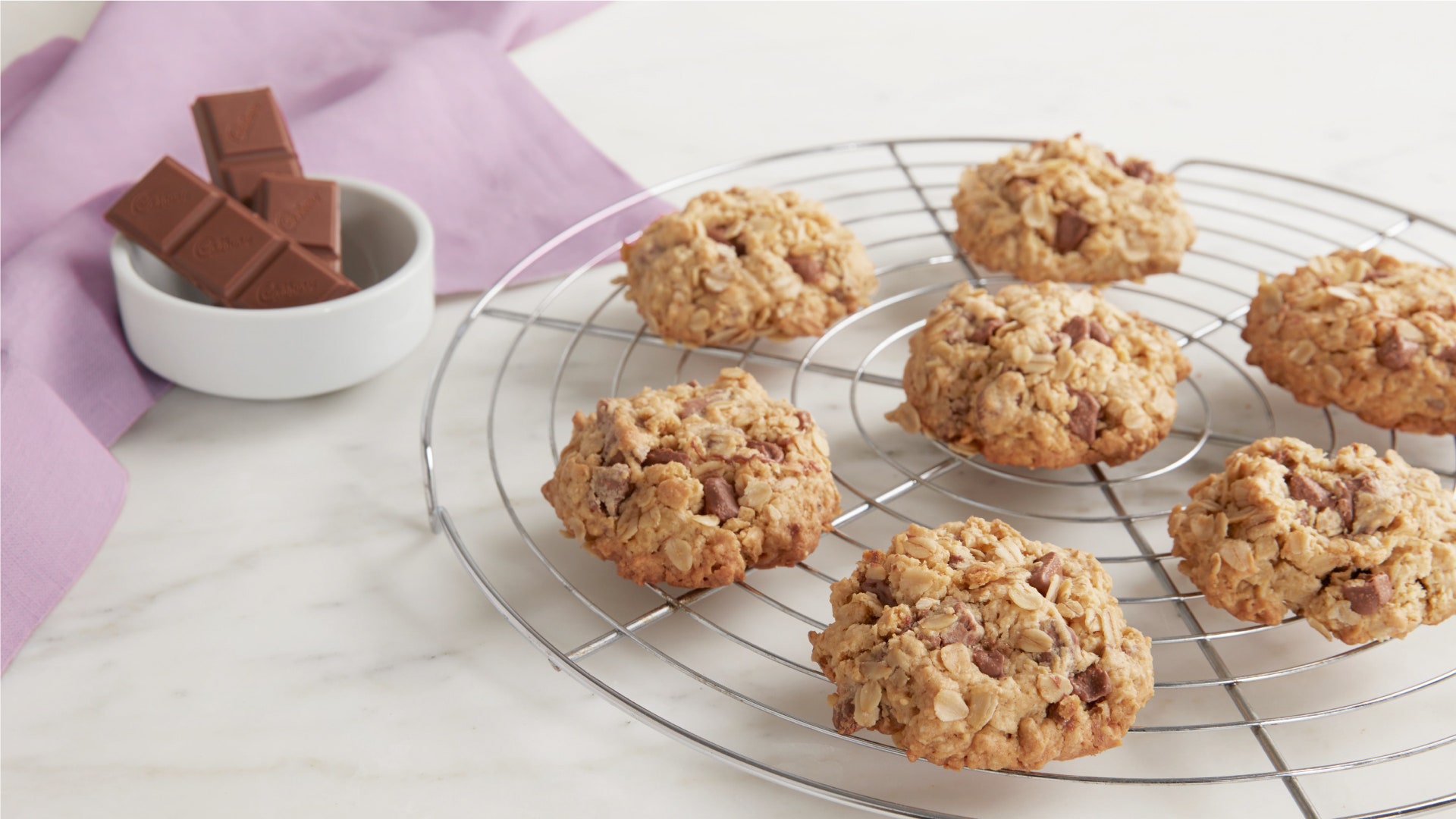 Image of Oaty Chocolate Chip Cookies