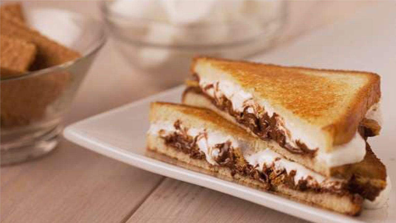 Image of HERSHEY'S Grilled Smores-wich