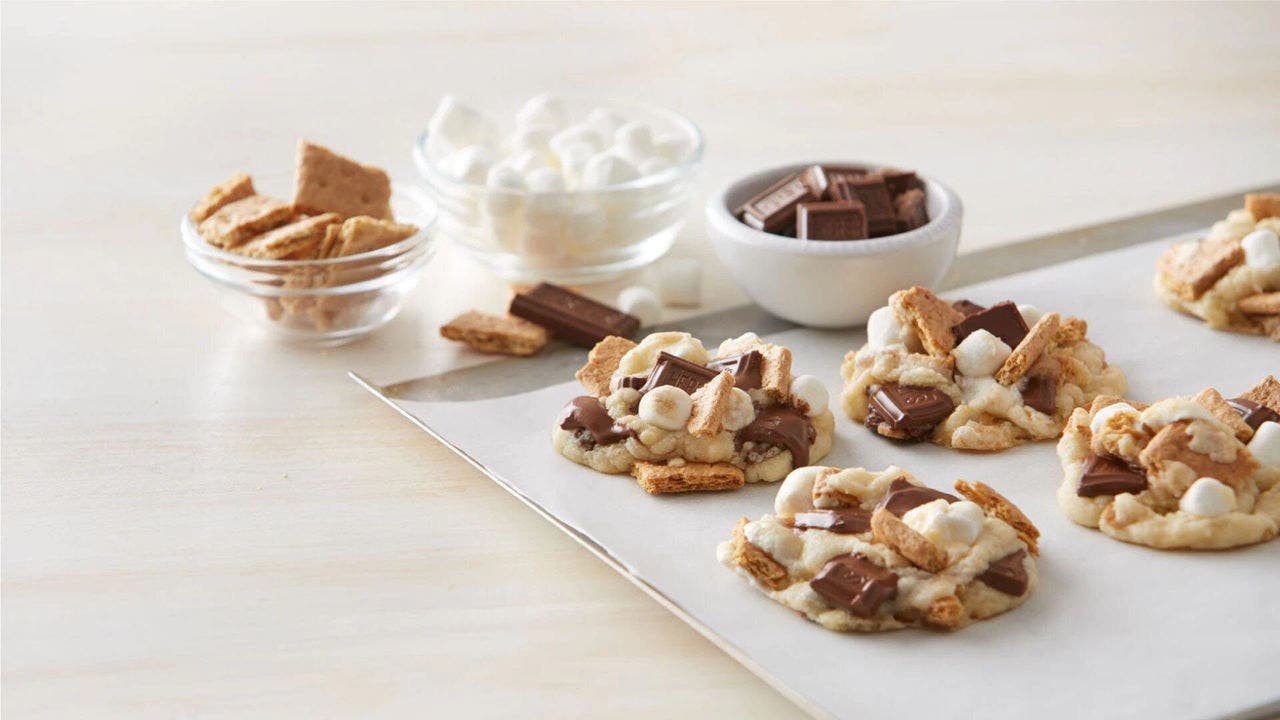 smores cookie drops